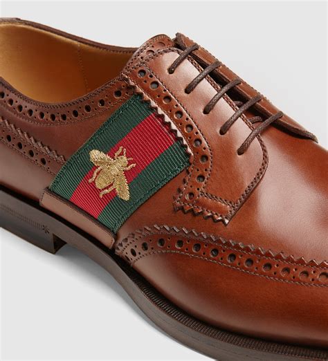 brown gucci shoes women's|gucci men's dress shoes brown.